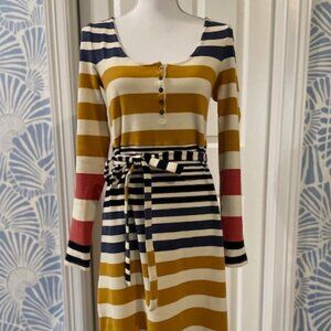 Anthropologie Saturday Sunday Riley Dress Striped Size Small